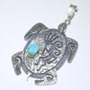 Turtle Pendant by Ruben Saufkie