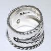 Silver Ring by Ernie Lister- 11.5