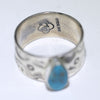 Blue Gem Ring by Arnold Goodluck- 9.5