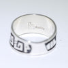 Silver Ring by Pat Tewawina- 13.5