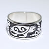 Silver Ring by Pat Tewawina- 13