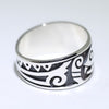Silver Ring by Pat Tewawina- 13