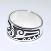 Silver Ring by Pat Tewawina- 13