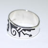 Silver Ring by Pat Tewawina- 13