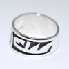 Silver Ring by Pat Tewawina- 11.5