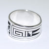 Silver Ring by Clifton Mowa- 11