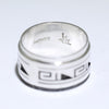 Silver Ring by Clifton Mowa- 8.5