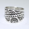Silver Ring by Steve Yellowhorse- 11.5