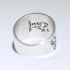 Silver Ring by Steve Yellowhorse- 11.5