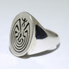 Silver Ring by Navajo- 11