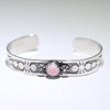 Pink Conch Bracelet by Arnold Goodluck 5-1/4"