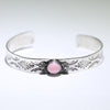 Pink Conch Bracelet by Arnold Goodluck 5-1/2"