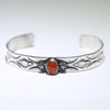 Coral Bracelet by Arnold Goodluck 5-1/2"