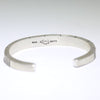 Silver Bracelet by Calvin Martinez 5-1/2"