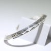 Silver Bracelet by Lyle Secatero 5-1/4"