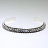 Silver Bracelet by Lyle Secatero 5-1/4"