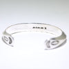 Silver Bracelet by Lyle Secatero 5-1/4"