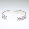 Silver Bracelet by Lyle Secatero 5"
