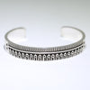 Silver Bracelet by Lyle Secatero 5-1/4"