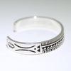 Silver Bracelet by Lyle Secatero 5-1/4"