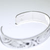 Silver Bracelet by Clifton Mowa 5-3/4"