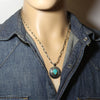 Blue Gem Pendant by Harrison Jim