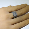 Silver Ring by Pat Tewawina- 13