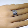 Silver Ring by Pat Tewawina- 11.5