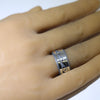 Silver Ring by Clifton Mowa- 10.5