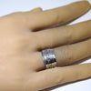 Silver Ring by Clifton Mowa- 8.5