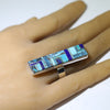 Inlay Ring by Edward/Patricia Becenti- 8.5