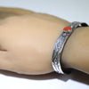Coral Bracelet by Arnold Goodluck 5-1/2"