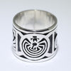 Maze Ring by Clifton Mowa- 11