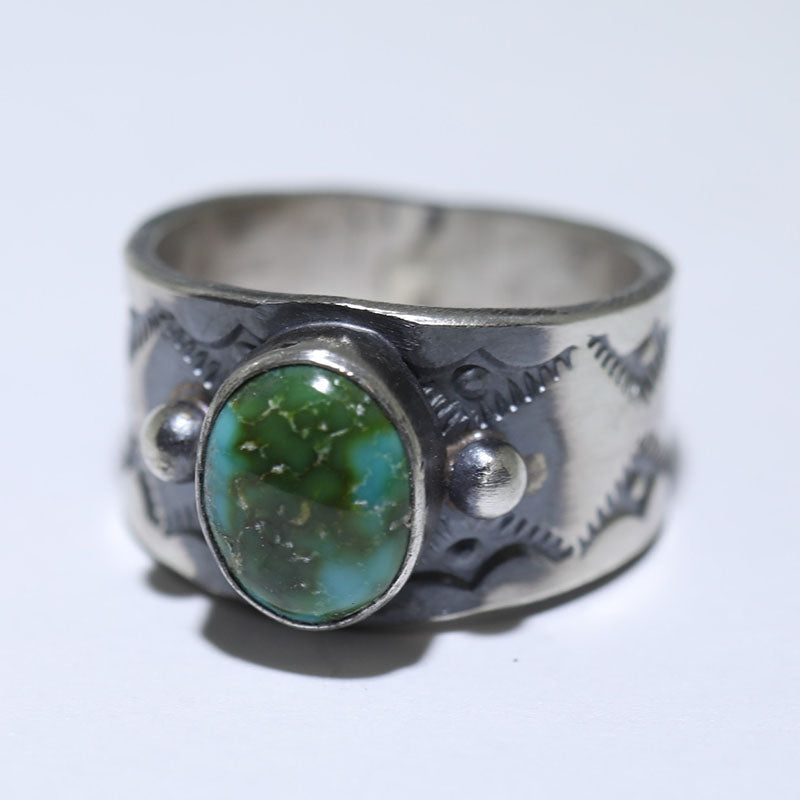 アクセサリー Navajo / silver bangle Arnold Good luck Turquoise and Silver Navajo Bracelet, by Arnold Goodluck– Raven