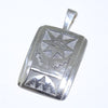 Silver Pendant by Clifton Mowa