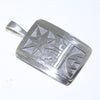 Silver Pendant by Clifton Mowa