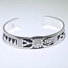 Silver Bracelet by Clifton Mowa 5-3/4"
