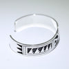 Silver Bracelet by Clifton Mowa 5-3/4"