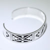 Silver Bracelet by Clifton Mowa 5-3/4"