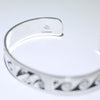 Silver Bracelet by Clifton Mowa 5-3/4"