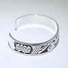 Silver Bracelet by Clifton Mowa 5-3/4"