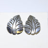 Silver Earrings by Steve Yellowhorse