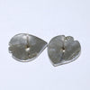 Silver Earrings by Steve Yellowhorse