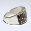 Inlay Ring by Erwin Tsosie- 12.5