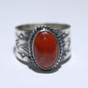 Coral Ring by Arnold Goodluck- 8.5