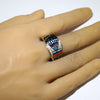 Inlay Ring by Erwin Tsosie- 12.5