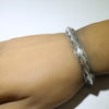 Silver Bracelet by Eddison Smith 5-1/4"