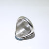 Sleeping Beauty Snake Ring by Effie Calavaza 11.5