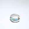 Inlay Ring by Patricia & Edward Becenti Size 9
