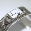 White Buffalo Bracelet by Darrell Cadman